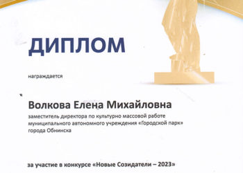 Диплом Волковой Е.М.